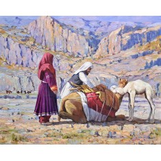 Naseeb Khan, 20 x 24 Inch, Oil on Canvas, Landscape Painting, AC-NSBK-008 Naseeb Khan, 20 x 24 Inch, Oil on Canvas, Landscape Painting, AC-NSBK-008